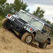 Jigsaw Puzzles Cars Hummer H1 Game logo