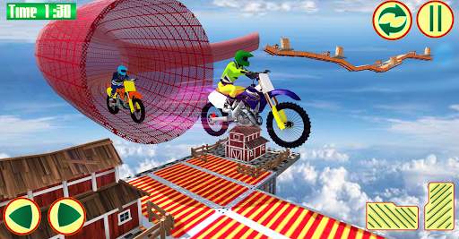 Impossible motor bike tracks: Motorbike Games 2020 screenshot 1