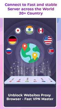 Unblock Websites Proxy Browser - Fast VPN Master screenshot 2