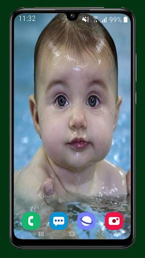 Cute Baby Wallpaper Best HD screenshot 14