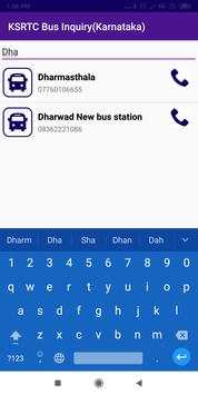 KSRTC Bus Inquiry(Karnataka) screenshot 3