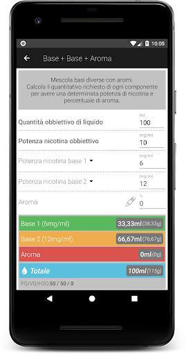 LiqCalc - Calcolatore Liquidi screenshot 6