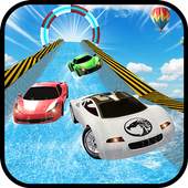 Water Slide Sports Cars Extreme Stunts 1.1