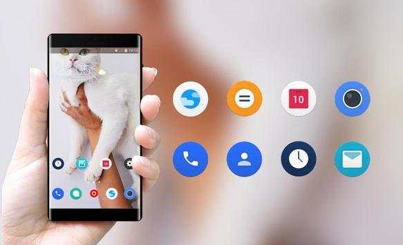 Cat theme for Sony Xperia L3 launcher screenshot 4