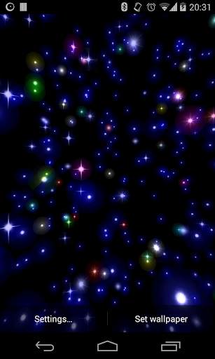 Starfall Live Wallpaper screenshot 3