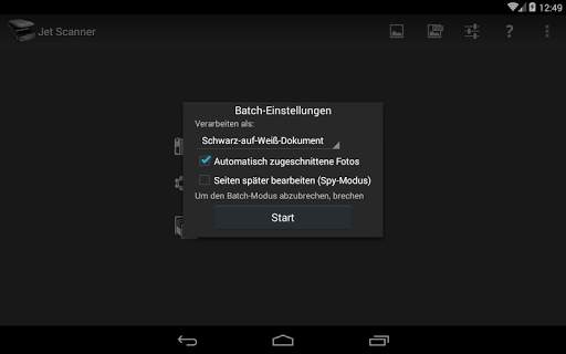 Jet Scanner Lite. Scan to PDF screenshot 9