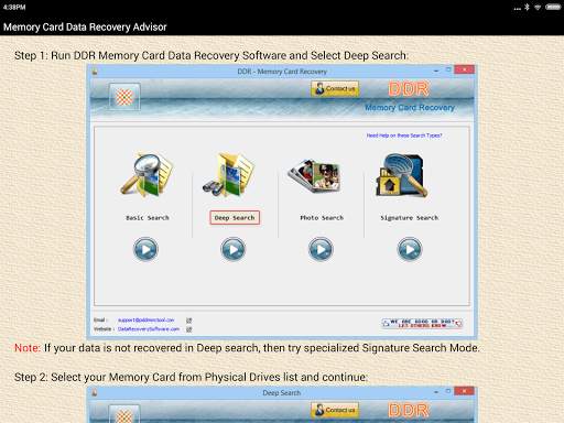 Memory Card Data Recovery Help screenshot 8