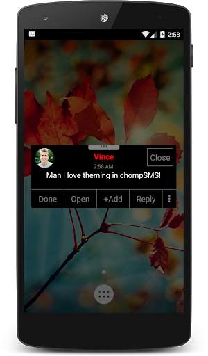 Red Theme (chomp) screenshot 3