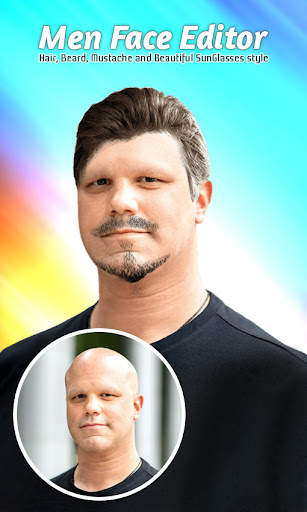 Man Face Editor Hair Changer screenshot 8