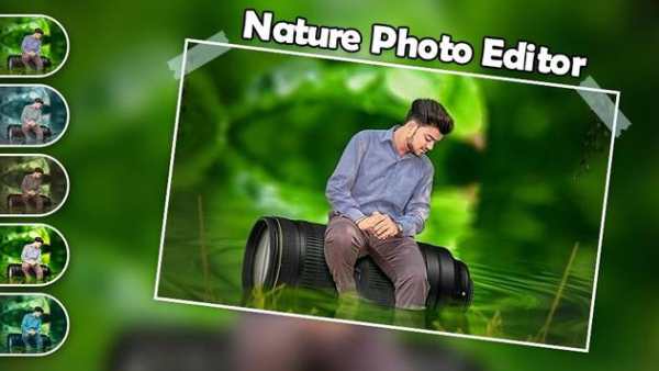 Nature Photo Editor - Nature Photo Frame 3 تصوير الشاشة