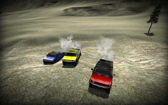Offroad 6x6 Truck Snow Driving screenshot 4