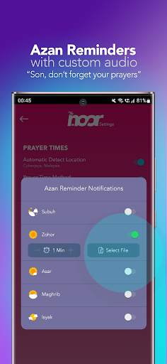 TheNoor - Solat Azan Qibla screenshot 4