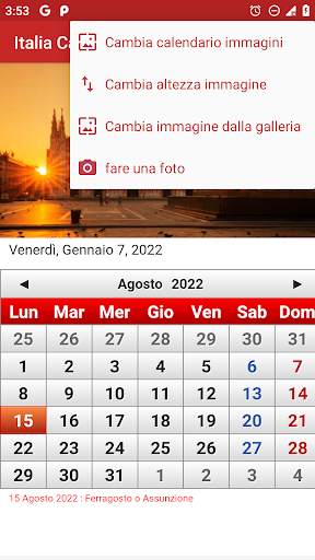 Italia Calendario 2022 4 تصوير الشاشة