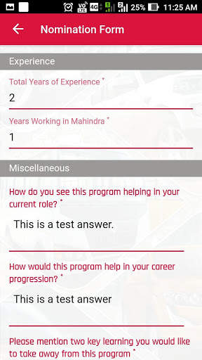 Mahindra Training App screenshot 3