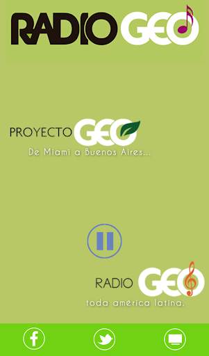 Radio GEO de Proyecto GEO screenshot 2