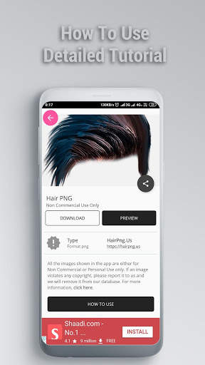Hair PNG - All PNG Images Download screenshot 1