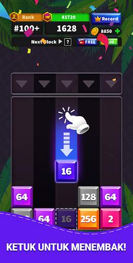 Drop Numbers 2048 screenshot 1