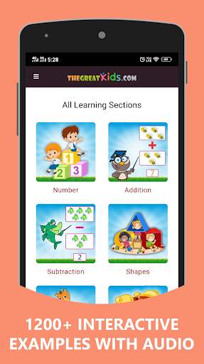 Class 1 Math App Complete Syllabus screenshot 1