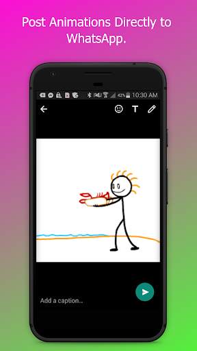 Stick Texting for WhatsApp screenshot 3