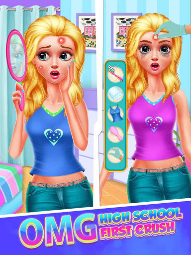 OMG High School First Crush Date Zit Nightmare screenshot 10
