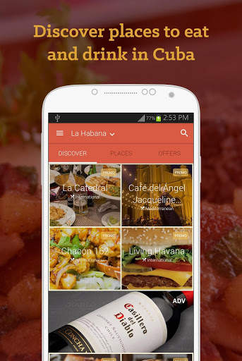 AlaMesa: eat and drink in Cuba screenshot 1