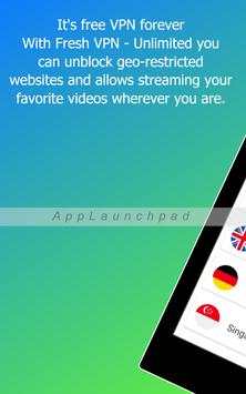 Fresh VPN - Free Unlimited VPN screenshot 13