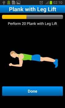 Fitness Ejercicios pour Femmes screenshot 2