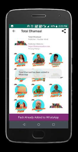 Sticker Up - Colors Cineplex WA Stickers screenshot 5