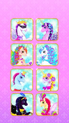 Unicorn Dress Up , Make Up & Girls Games 2021 screenshot 1