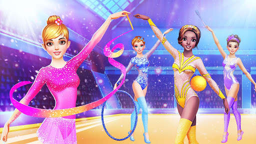 Gymnastics Girls Dress Up Game screenshot 1