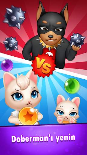 Bubble Cats Shooter POP : Puzzle Mania screenshot 6