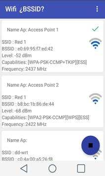 Wifi BSSID screenshot 1