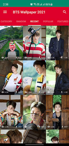 BTS Wallpaper 2021 (HD 4K) : Lockscreen and Theme screenshot 5