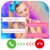 Chat With Blonde Bows Girl - Fake Chat Simulator icon