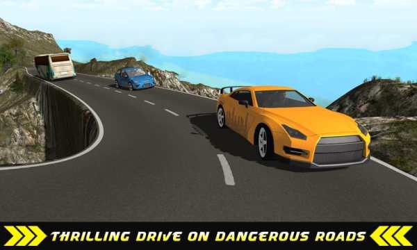 Taxi Driver Hill Climb sim 3D screenshot 4