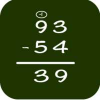 Math: Long Subtraction أيقونة
