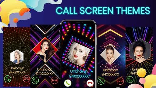 Color Caller Screen, Phone Call, Color Themes screenshot 1