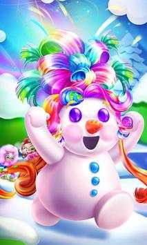 Snowman Hair Styles Salon Game screenshot 1