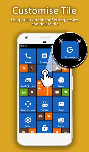 8.1 Metro Look Launcher Pro 1 تصوير الشاشة