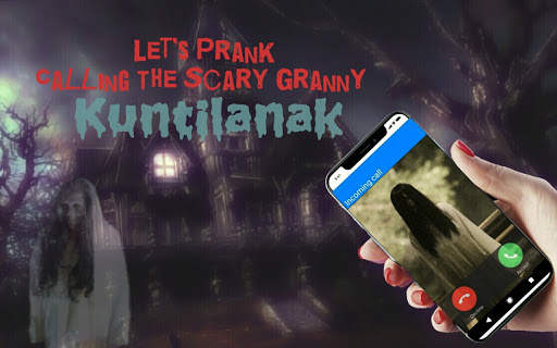 Fake Phone Call - Scary Granny Prank Kuntilanak. screenshot 1