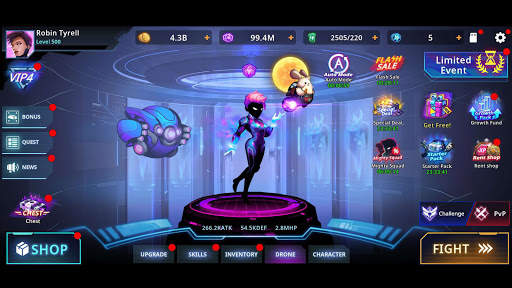 Cyber Fighters: Action RPG screenshot 5
