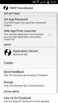 [ROOT]TWRP Coordinator(BETA) screenshot 1