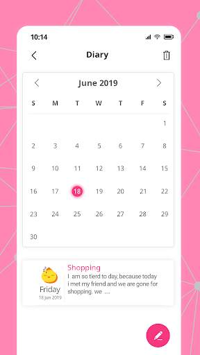 Secret Diary With Lock screenshot 4