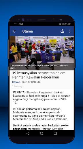 Harian Metro Mobile screenshot 2