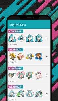 Hatsune Miku Stickers For Whatsapp screenshot 1