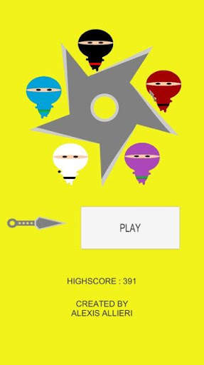 Shuriken Ninja Kamikaze screenshot 1