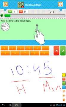 Third Grade Math 4 تصوير الشاشة