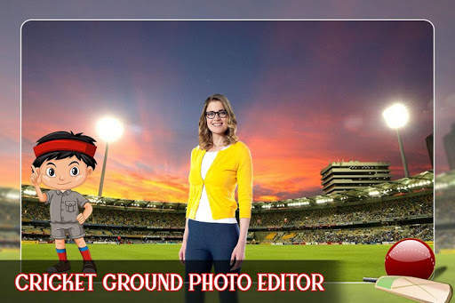 Cricket Ground Photo Frames screenshot 1