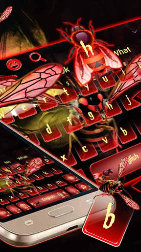 Blood Red Bee Keyboard screenshot 2