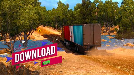 Truck Simulator Offroad Euro Cargo Transport 2 screenshot 2